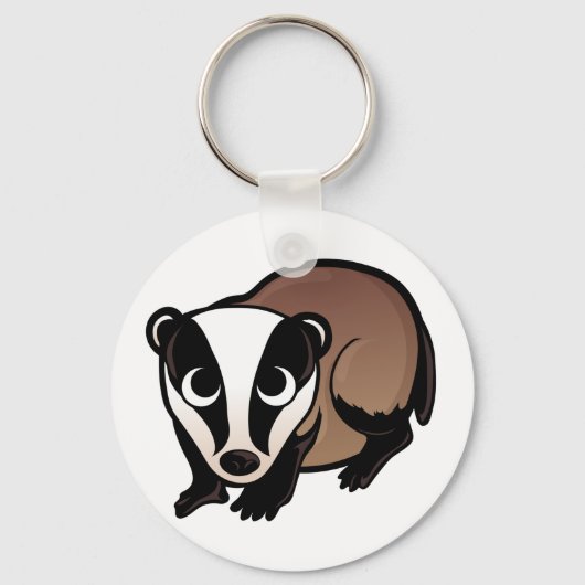 Badger Design Schlüsselanhänger (Vorderseite)