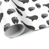 Badger Frenzy Wrapping Paper (Farbe auswählen) Geschenkpapier (Rolleneckpunkt)