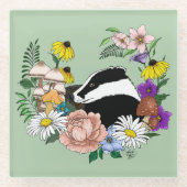 Badger Glasuntersetzer (Vorderseite)