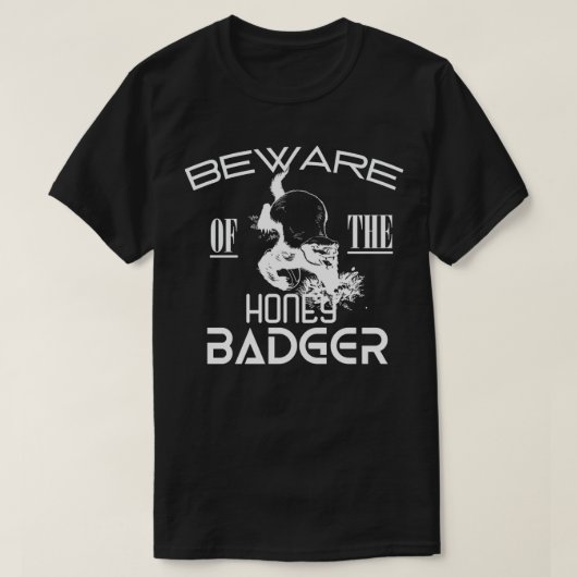 Badger Honey Badger Forest Animal Gift 18 T-Shirt (Design vorne)