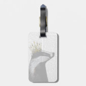 Badger King Gepäckanhänger (Rückseite vertikal)