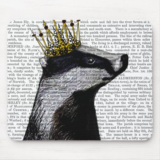 Badger King Mousepad (Vorne)