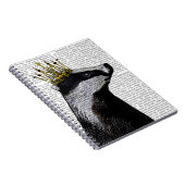 Badger King Notizblock (Rechte Seite)