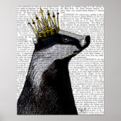 Badger King Poster (Vorne)