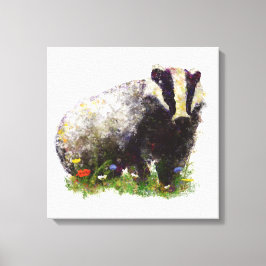 Badger Leinwand