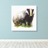 Badger Leinwand (Insitu (Holzboden))