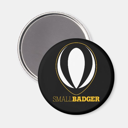 Badger Magnet (Vorderseite/Rückseite)