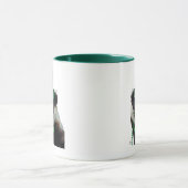 Badger mit Grünem Top-Hut und Mustache Tasse (Zentrum)