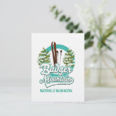 Badger Mountain Waterville Ski Logo (Stehend Vorderseite)