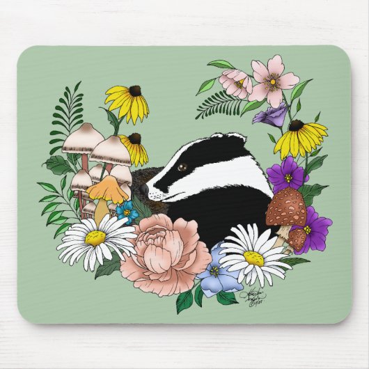 Badger Mousepad (Vorne)