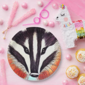 Badger Pappteller (Party)