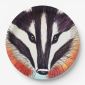 Badger Pappteller (Vorderseite)