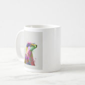 Badger Rainbow Splash 2 Kaffeetasse (Vorderseite Links)
