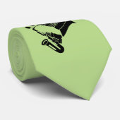 Badger Saxophon Krawatte (Gerollt)