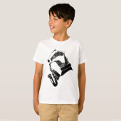 Badger Saxophon T-Shirt (Vorne ganz)