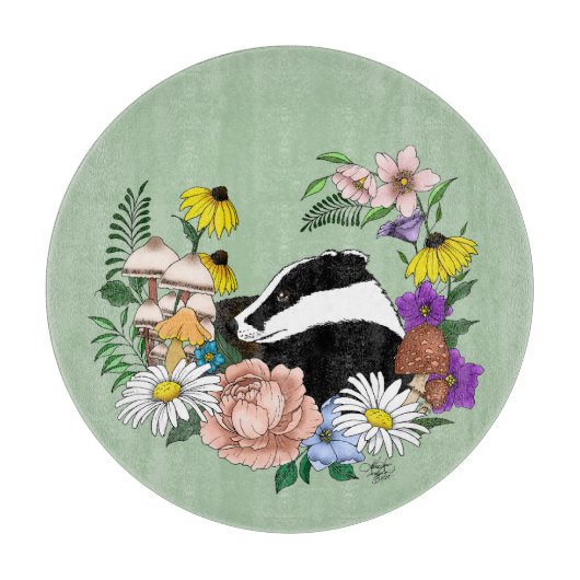 Badger Schneidebrett (Vorderseite)