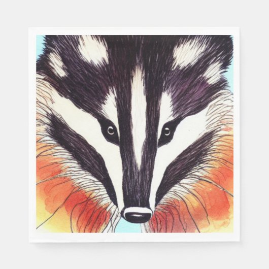 Badger Serviette (Vorderseite)