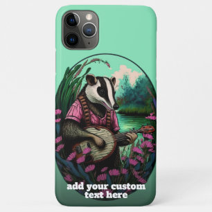 Badger spielen Banjo Wildblume Cottailcore Custom Case-Mate iPhone Hülle