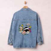 Badger Wild Blume Mushrooms Green Jeansjacke (Hangar)