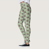 Badger Wild Blume Mushrooms Green Leggings (Links)