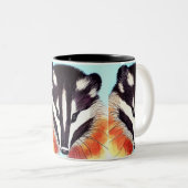 Badger Zweifarbige Tasse (VorderseiteRechts)