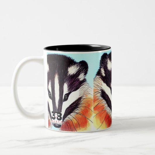 Badger Zweifarbige Tasse (Links)