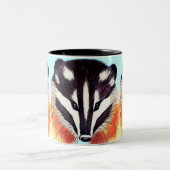 Badger Zweifarbige Tasse (Mittel)