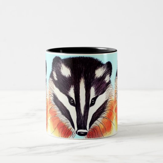 Badger Zweifarbige Tasse (Mittel)
