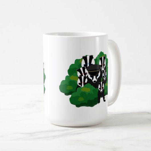 Badgers Mug Kaffeetasse (VorderseiteRechts)