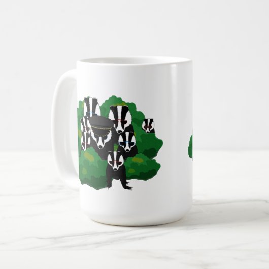 Badgers Mug Kaffeetasse (Vorderseite Links)