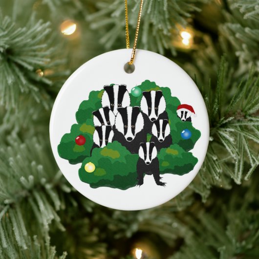 Badgers Weihnachtsschmuck (Baum)