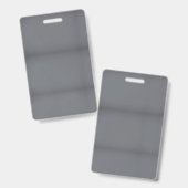 Badges Ausweis (Vorder- & Rückseite)