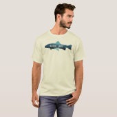 Badiersee North Carolina Fisch T-Shirt (Vorne ganz)