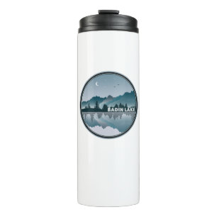 Badiersee North Carolina Reflektion Thermosbecher