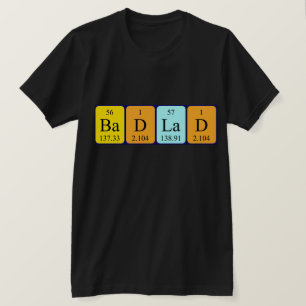 BadLad Periodentafel Shirt