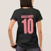 Badlands 10th Anniversary Women's T-Shirt (Rückseite)