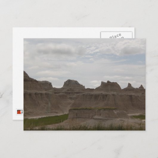 Badlands 1 postkarte (Vorne/Hinten)