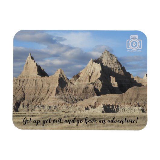 Badlands Adventure Magnet (Horizontal)