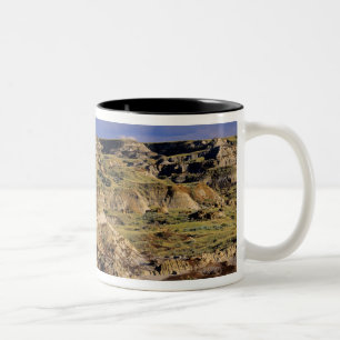 Badlands at Dinosaur Provincial Park in Alberta, 2 Zweifarbige Tasse