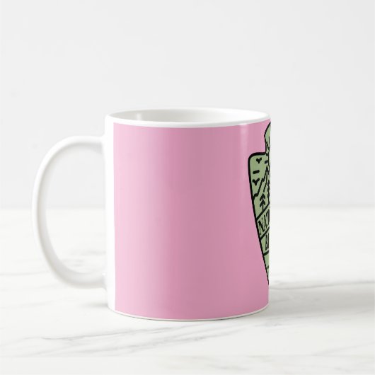 Badlands � endlosen Horizont Kaffeetasse (Links)
