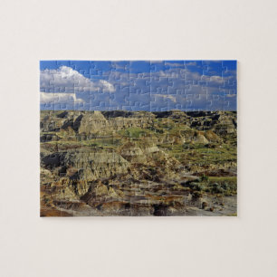 Badlands-Formationen im Dinosaur Provincial Park 4 Puzzle