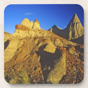 Badlands-Formationen im Dinosaur Provincial Park 6 Untersetzer