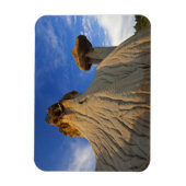 Badlands Formationen im Makoshika Staat Park in Magnet (Vertikal)