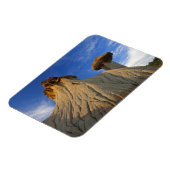 Badlands Formationen im Makoshika Staat Park in Magnet (Linke Seite)