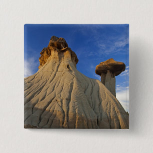 Badlands-Formationen im Makoshika State Park in Button