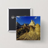 Badlands-Formationen im Provinzialpark Dinosaur 2 Button (Vorne & Hinten)