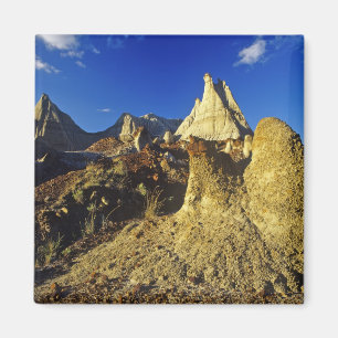 Badlands-Formationen im Provinzialpark Dinosaur 2 Magnet
