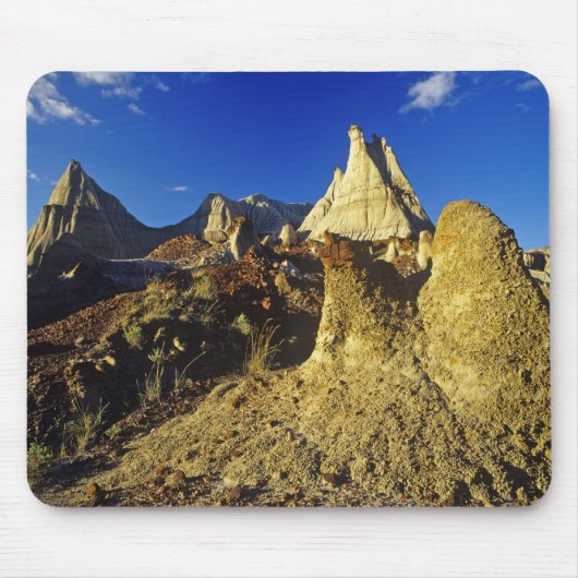Badlands-Formationen im Provinzialpark Dinosaur 2 Mousepad (Vorne)