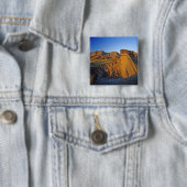 Badlands-Formationen im Provinzialpark Dinosaur 3 Button (Beispiel)