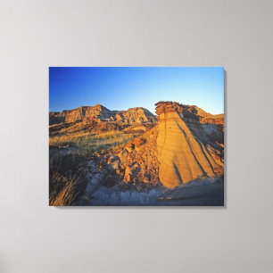 Badlands-Formationen im Provinzialpark Dinosaur 3 Leinwanddruck